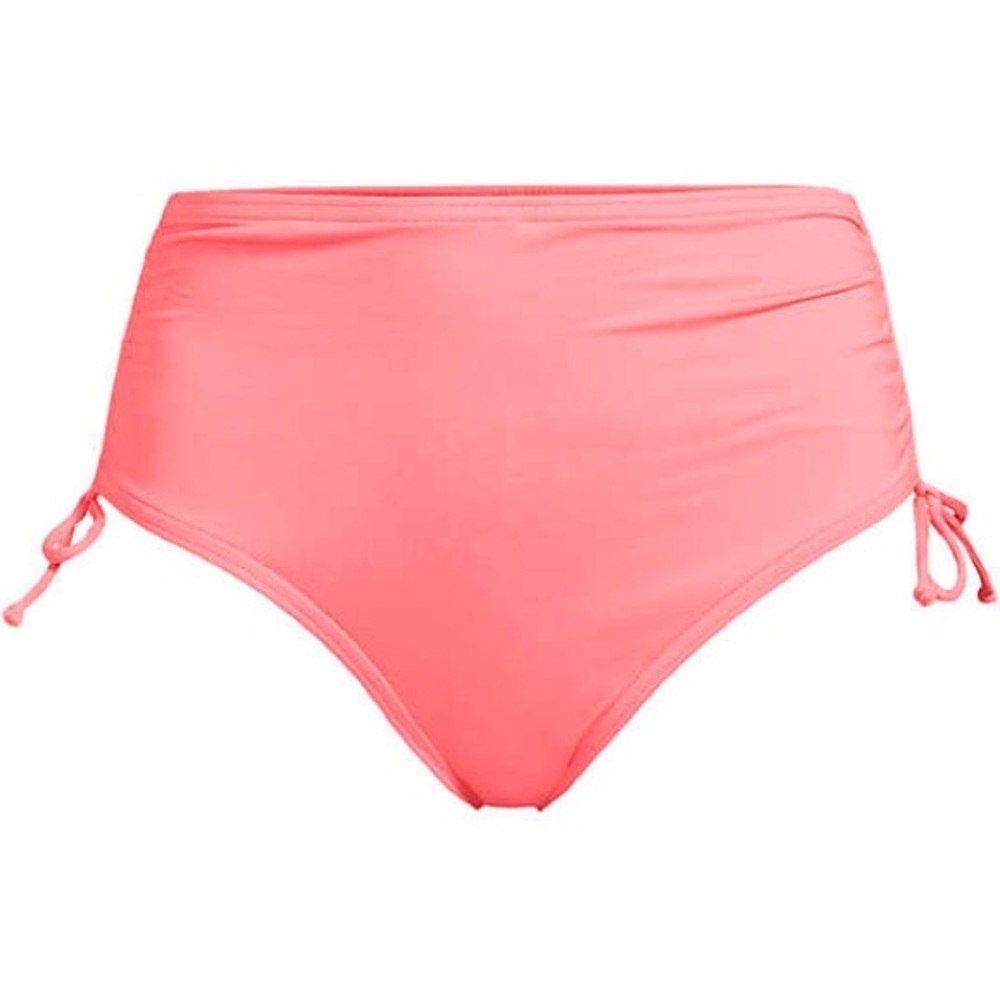 Lands End Coral Bikini Bottom 2X 20/22W